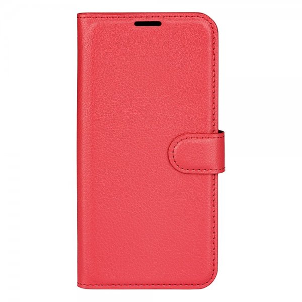 OnePlus Nord CE 2 5G Etui Litchi Rød