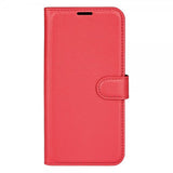 OnePlus Nord CE 2 5G Etui Litchi Rød