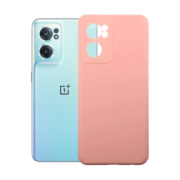 OnePlus Nord CE 2 5G Deksel Silikon Rosa