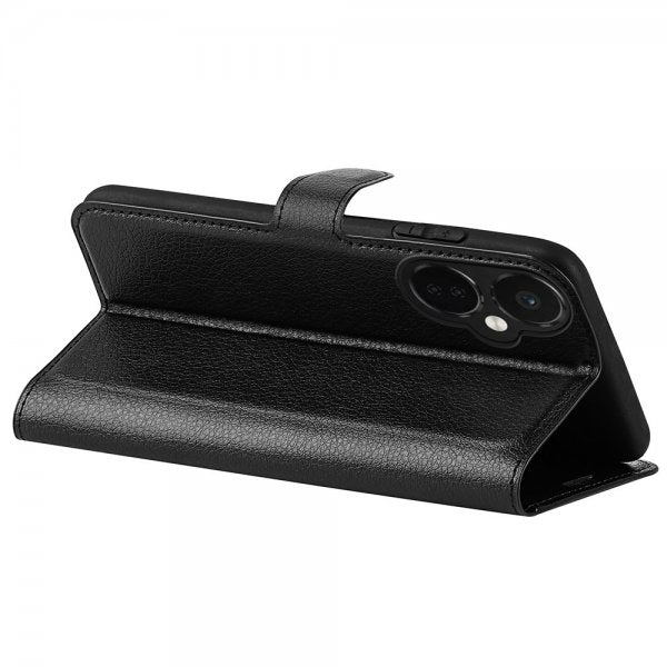OnePlus Nord CE 3 Lite 5G Etui Litchi Svart