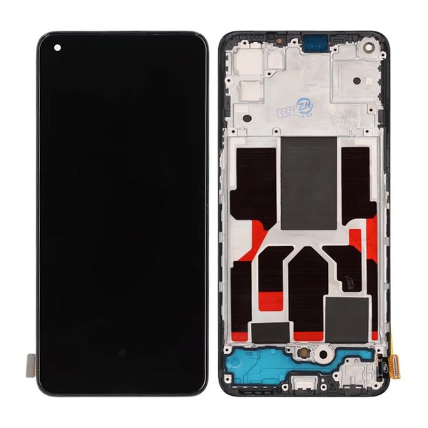 OnePlus Nord CE Skjerm/Display - Svart