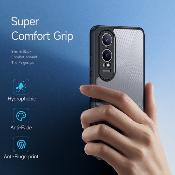 Dux Ducis OnePlus Nord CE4 Lite 5G Deksel Aimo Series Svart