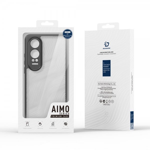Dux Ducis OnePlus Nord CE4 Lite 5G Deksel Aimo Series Svart
