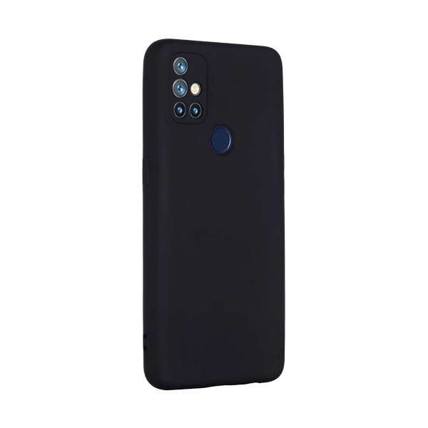 OnePlus Nord N10 5G Deksel Silikon Svart