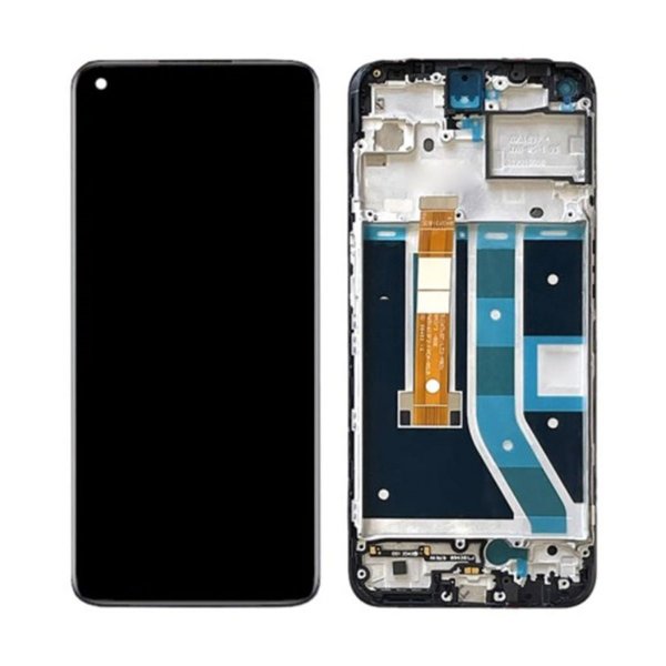OnePlus Nord N100 Skjerm/Display - Svart