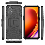 OnePlus Nord N20 5G Deksel Dekkmønster Stativfunksjon Svart