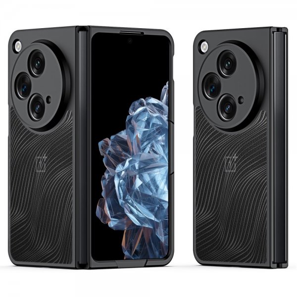 Dux Ducis OnePlus Open Deksel Aimo Series Svart
