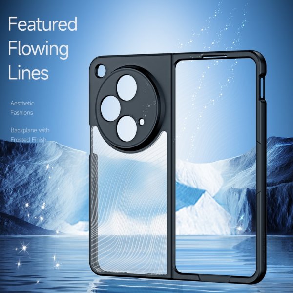 Dux Ducis OnePlus Open Deksel Aimo Series Svart