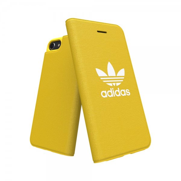 Adidas iPhone 6/6S/7/8/SE Etui OR Booklet Case ADICOLOR SS18 Gul