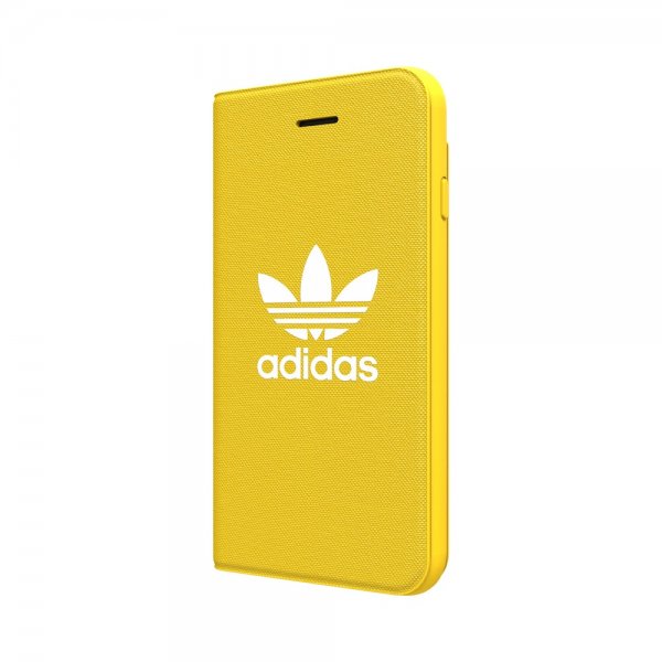 Adidas iPhone 6/6S/7/8/SE Etui OR Booklet Case ADICOLOR SS18 Gul