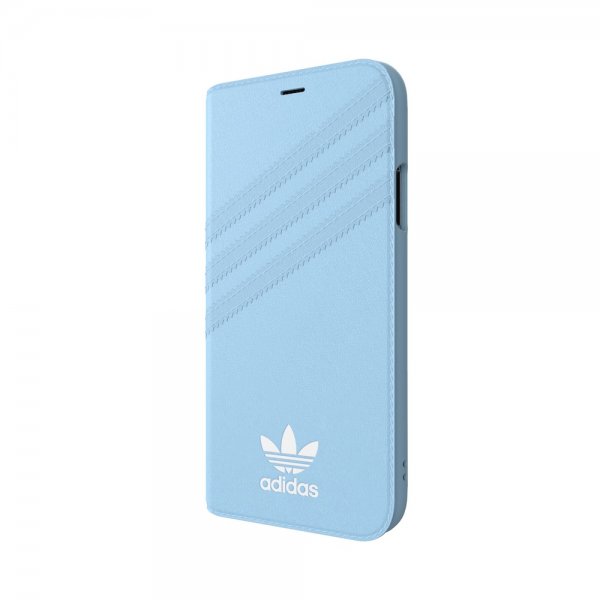 Adidas iPhone X/Xs Etui OR Booklet Case Suede FW18 Blå