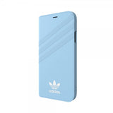 Adidas iPhone X/Xs Etui OR Booklet Case Suede FW18 Blå