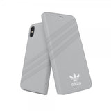 Adidas iPhone X/Xs Etui OR Booklet Case Suede FW18 Grå