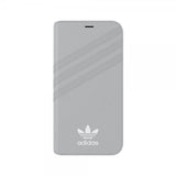 Adidas iPhone X/Xs Etui OR Booklet Case Suede FW18 Grå