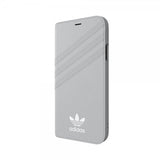 Adidas iPhone X/Xs Etui OR Booklet Case Suede FW18 Grå