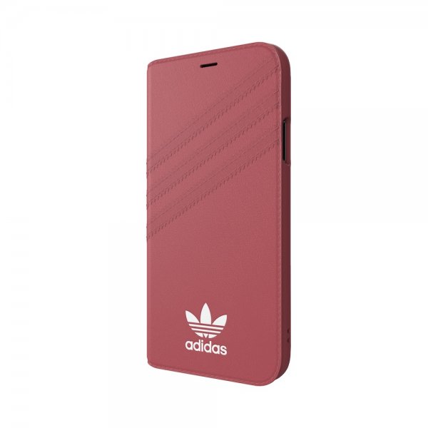 Adidas iPhone X/Xs Etui OR Booklet Case Suede FW18 Rosa
