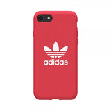 Adidas iPhone 6/6S/7/8/SE Deksel OR Moulded Case ADICOLOR SS18 Rød