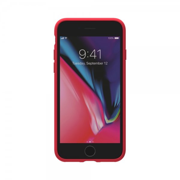 Adidas iPhone 6/6S/7/8/SE Deksel OR Moulded Case ADICOLOR SS18 Rød