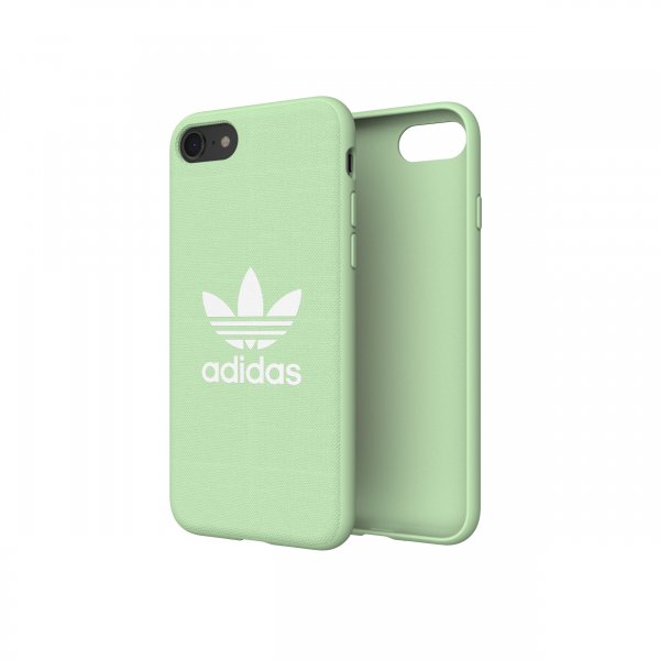 Adidas iPhone 6/6s/7/8/SE Deksel OR Moulded Case Canvas FW18 Clear Mint