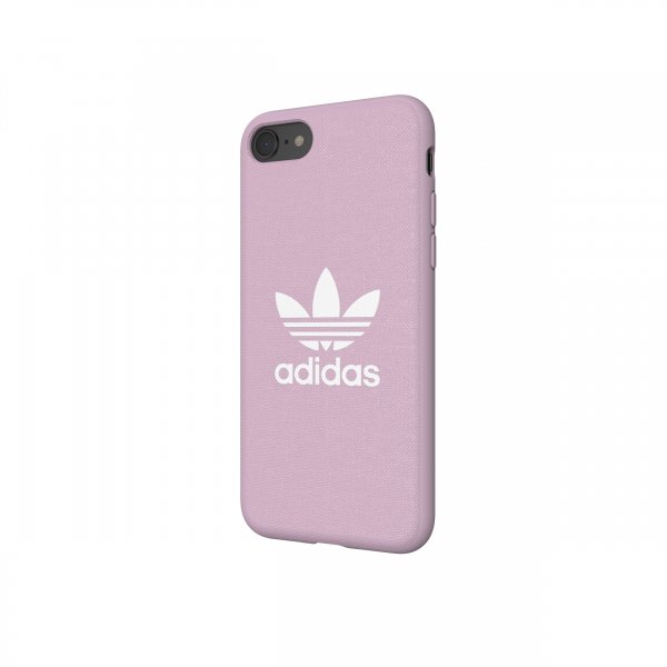 Adidas iPhone 6/6s/7/8/SE Deksel OR Moulded Case Canvas FW18 Clear Pink