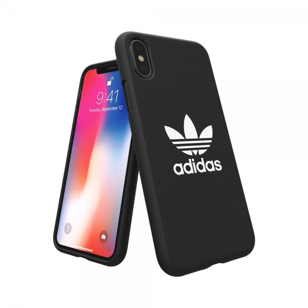 Adidas iPhone X/Xs Deksel OR Trefoil Snap Case ADICOLOR SS18 Svart