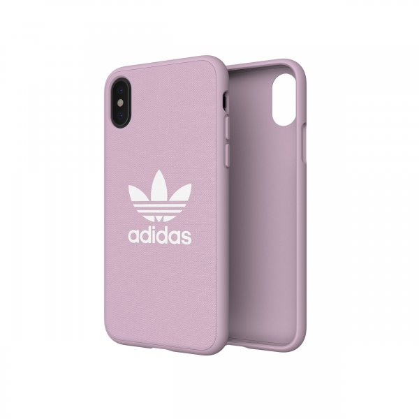 Adidas iPhone X/Xs Deksel OR Moulded Case Canvas FW18 Clear Pink