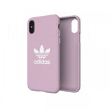 Adidas iPhone X/Xs Deksel OR Moulded Case Canvas FW18 Clear Pink