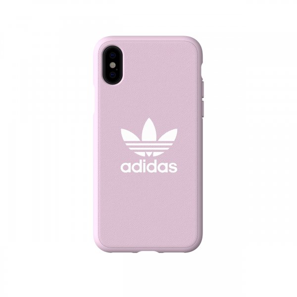 Adidas iPhone X/Xs Deksel OR Moulded Case Canvas FW18 Clear Pink