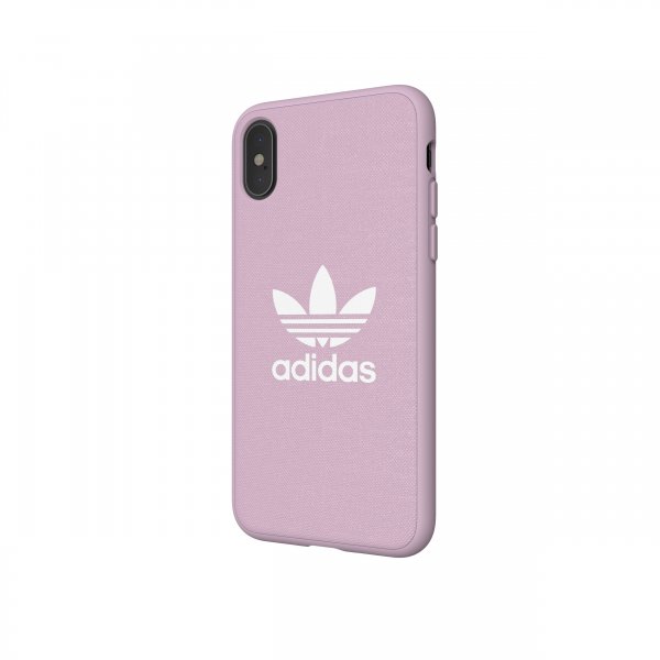Adidas iPhone X/Xs Deksel OR Moulded Case Canvas FW18 Clear Pink