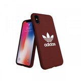 Adidas iPhone X/Xs Deksel OR Trefoil Snap Case Canvas FW18 Maroon