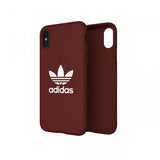 Adidas iPhone X/Xs Deksel OR Trefoil Snap Case Canvas FW18 Maroon