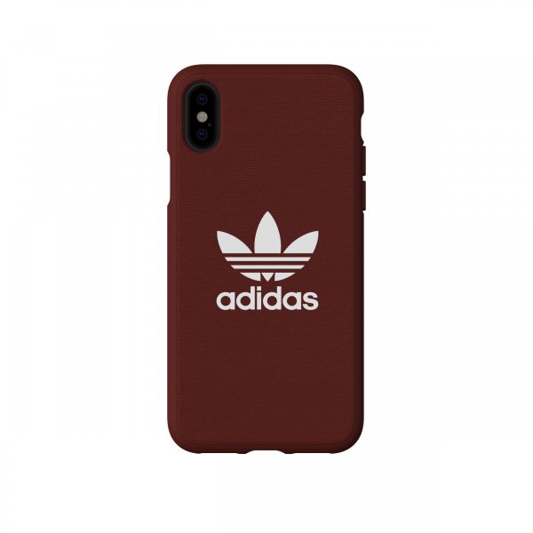Adidas iPhone X/Xs Deksel OR Trefoil Snap Case Canvas FW18 Maroon