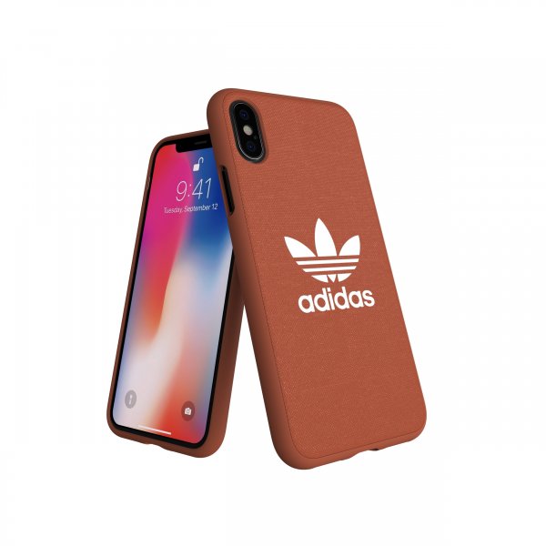 Adidas iPhone X/Xs Deksel OR Moulded Case Canvas FW18 Shift Oransje