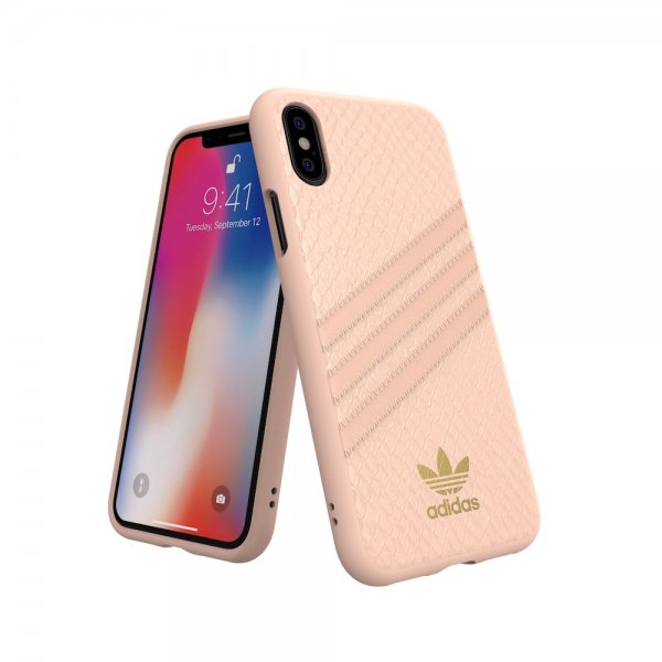 Adidas iPhone X/Xs Deksel OR Moulded Case Snake FW18 Rosa