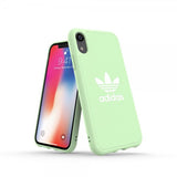 Adidas iPhone Xr Deksel OR Moulded Case Canvas FW18 Clear Mint