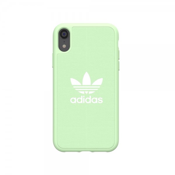 Adidas iPhone Xr Deksel OR Moulded Case Canvas FW18 Clear Mint