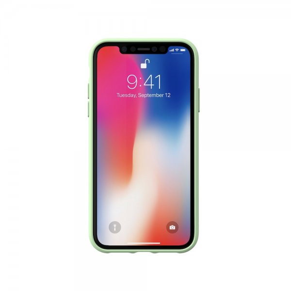 Adidas iPhone Xr Deksel OR Moulded Case Canvas FW18 Clear Mint