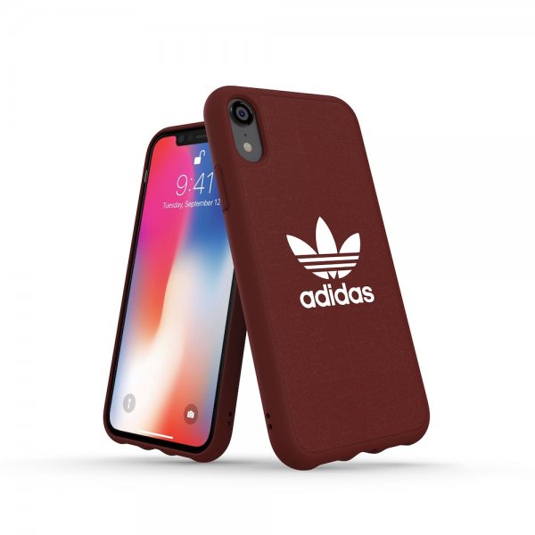 Adidas iPhone Xr Deksel OR Moulded Case Canvas FW18 Maroon