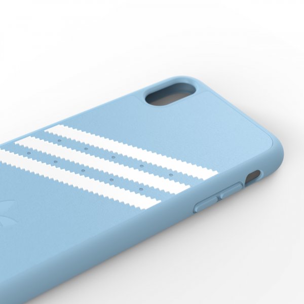 Adidas iPhone Xr Deksel OR Moulded Case Suede FW18 LjusBlå