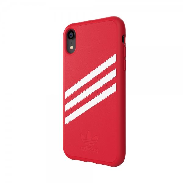 Adidas iPhone Xr Deksel OR Moulded Case Suede FW18 Scarlet