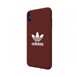 Adidas iPhone Xs Max Deksel OR Moulded Case Canvas FW18 Maroon