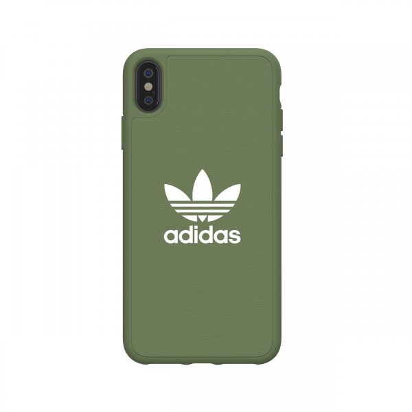 Adidas iPhone Xs Max Deksel OR Moulded Case Canvas FW18 Trace Green