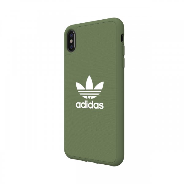 Adidas iPhone Xs Max Deksel OR Moulded Case Canvas FW18 Trace Green