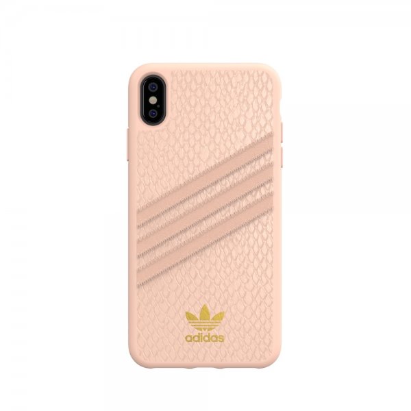 Adidas iPhone Xs Max Deksel OR Moulded Case Snake FW18 Rosa