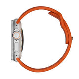 KeyBudz Apple Watch 44/45/46mm/Apple Watch Ultra Armbånd Journey Electric Orange