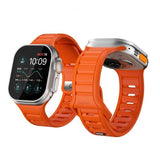 KeyBudz Apple Watch 44/45/46mm/Apple Watch Ultra Armbånd Journey Electric Orange