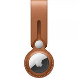 Apple Original AirTag Holder Leather Loop Saddle Brown