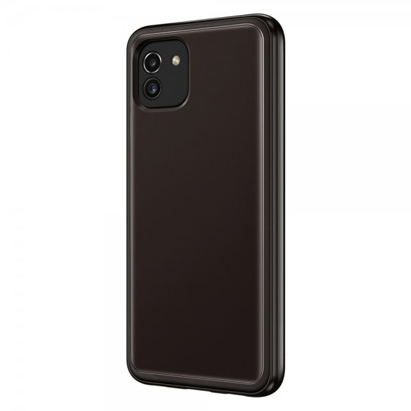 Samsung Original Galaxy A03 Deksel Soft Clear Cover Svart