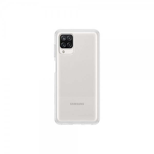 Samsung Original Galaxy A12 Deksel Soft Clear Cover Transparent