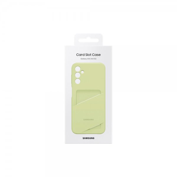 Samsung Original Galaxy A14 Deksel Card Slot Case Lime